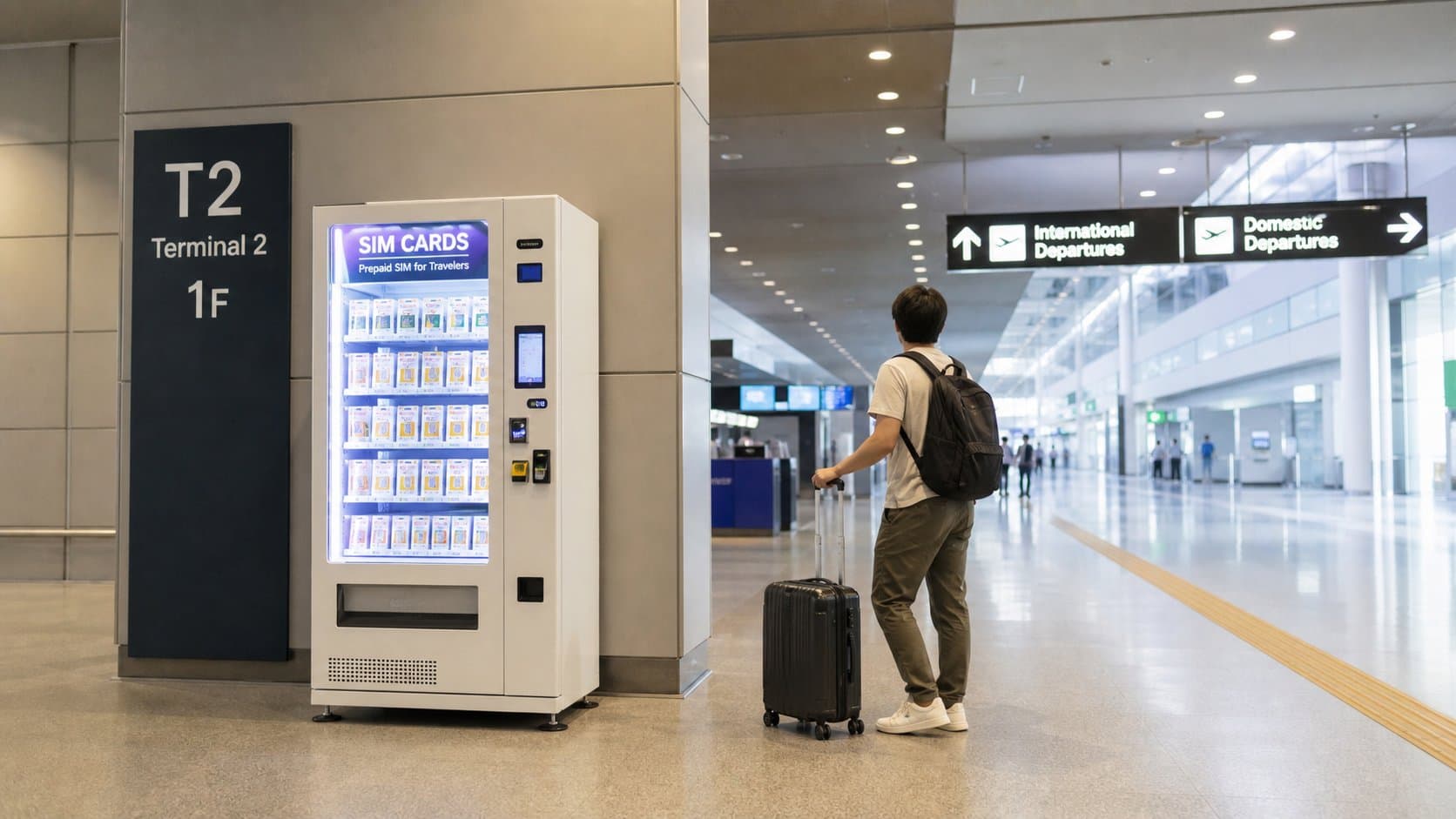 SIM Vending Machines editorial image for Osaka