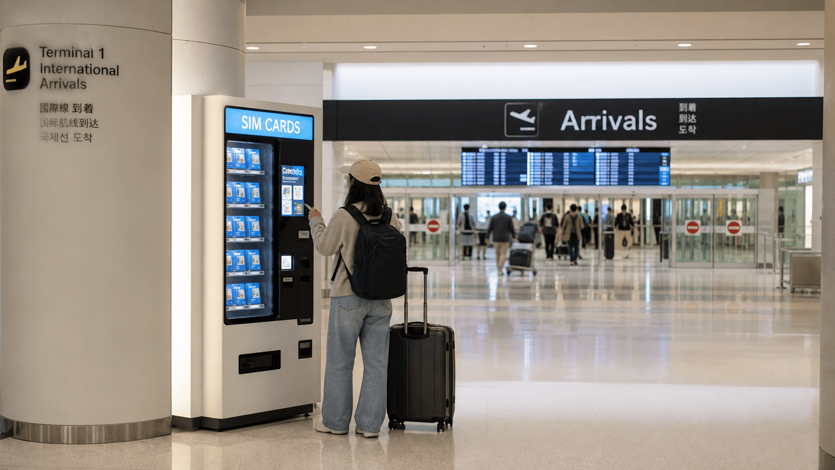 SIM Vending Machines in Chiba