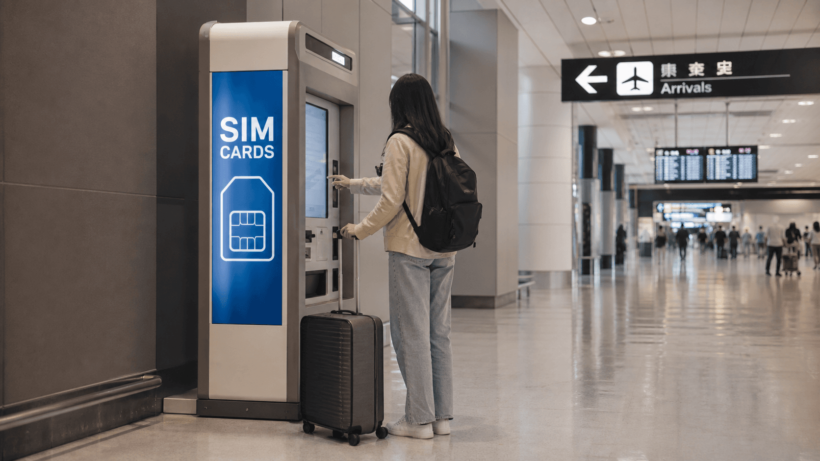 SIM Vending Machines in Chiba