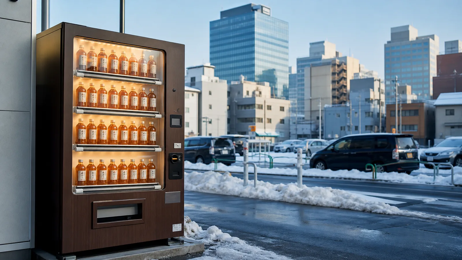 Regional Vending Machines editorial image for Hokkaido